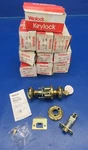 Weslock Impresa 640 Polished Brass W/2 Keys Lot Of 10 Nos (1218-270). Fixed Price $145.00.