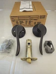 Emtek Assa Abloy 5207-US108 Luzern Door Lever Privacy Set Oil Rubbed Bronze. Fixed Price $168.88.