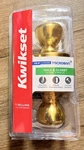 New Kwikset Hall & Closet Door Knob Polished Brass 200T 3 Cp V1 With Microban. Fixed Price $7.95.