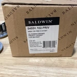 Baldwin 5455V-102.PRIV Oil Rubbed Bronze Wave-shaped Lever Handle- Privacy. Fixed Price $199.99.