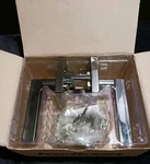 Kwikset 97300-906 Halifax Square Chrome/bronze Bedroom Bath Closet Handle. Fixed Price $12.99.