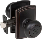 Delaney BP-100T-SN Santo Single Cylinder Keyed Entry Door Knob. Fixed Price $59.90.