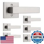 Probrico 6 Pack Stain Nickel Door Lever Dummy With Screws Handle For. Fixed Price $50.45.