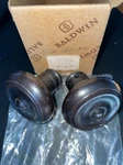 Baldwin Door Knob 5020.402.MR Distressed Oil-rubbed Bronze One Pair. Fixed Price $150.00.