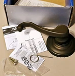 Schlage Accent Left Handed One-sided Dummy Interior Oil-rubbed Bronze FA170 Nib. Fixed Price $19.99.