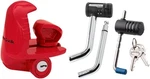 Master Lock-universal Size Fits 1-7/8, 2, 2-5/16 Couplers-trailer Locks 3895DAT. Fixed Price $54.75.