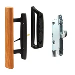 Hausun Sliding Glass Patio Door Handle Set Oak Wood Interior Exter.... Fixed Price $44.68.