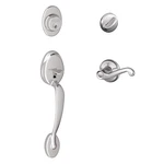 Schlage Plymouth Single Cylinder Handleset Left Flair Lever Bright. Fixed Price $224.12.
