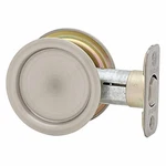 Kwikset 334 15 Rnd Round Passage Pocket Door Lock 2-3/8 Backset Satin Nickel. Fixed Price $17.00.