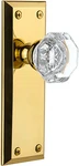 Grandeur Fifth Avenue Plate With Chambord Crystal Knob, Passage - 2.375", Polish. Fixed Price $226.83.