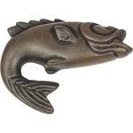 Atlas 2204-R Fish Knob 1/4 Inch Rust. Fixed Price $10.04.