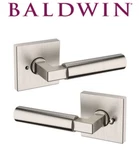 New Door Lever-baldwin L029056PRIV Gramercy Privacy Set-satin Nickel Finish. Fixed Price $249.99.