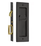 Emtek 2115US19 Modern Rectangular 7-1/4 Inch Privacy Mortise Door Lock -black. Fixed Price $240.00.