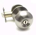 Privacy Stainless Steel Door Knob Lever Handle Bedroom Bathroom Brushed Nickel. Fixed Price $9.99.