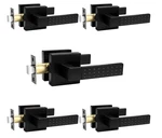 Probrico Privacy Passage Door Lever Black Interior Handles Non-slip. Fixed Price $69.99.