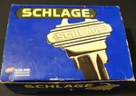 Schlage Privacy Locking Latch F40 Orb 605 Polished Brass- Gold New. Fixed Price $28.49.