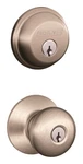 Deadbolt/knob Stn Nkl. Fixed Price $68.40.