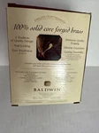 Baldwin Door Handles Set Polished Solid Brass. Fixed Price $59.99.