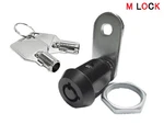 Lof 100 7/8" Tubular Cam Lock; *black* 2 Pull Cabinet Keyed Alike. Fixed Price $388.00.