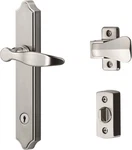 Ideal Security 1216 Surface Mount Storm Door Handle 4-POSTS, Satin Silver. Fixed Price $102.29.