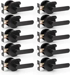 Knobwell 10 Pack Matte Black Handle Closet Door Heavy Duty Passage. Fixed Price $150.00.