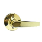 Pamex Yuma Half Dummy Door Lever Trim In Polished Brass (new Damaged Box). Fixed Price $9.99.