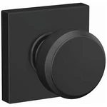 Schlage Bowery Passage Door With Collins Trim, Knobset, Matte Black. Fixed Price $19.99.