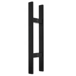 Alise Shower Door Handle, 16" Sliding Glass Square Tube, Black. Fixed Price $46.99.