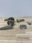 Sure-loc BS102-RD 15 Basel Privacy Door Lever Set With Round Rose Satin Nickel. Fixed Price $26.42.