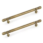 5 Pack Bronze Solid Brass Cabinet Handles,kitchen Drawer Pulls, Inches Furn.... Fixed Price $55.68.