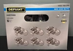Defiant Hartford Satin Nickel Bed/bath Door Knob Contractor (6-PACK). Fixed Price $52.19.