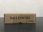 Baldwin PVTUBCFR260 Privacy Door Lever Set With 5" Rose, Reserve, Polished Chrom. Fixed Price $70.99.