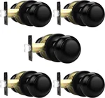 Probrico Interior Door Knobs Keyless Passage Black Hallway Closet Handle. Fixed Price $73.98.