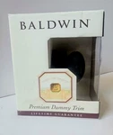 New Baldwin Egg Knob Premium Dummy Trim Bronze 95425.102.IDM Free Shipping. Fixed Price $20.00.