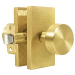 Toptotoo Passage Door Interior Gold Knobs For Closet, Modern H.... Fixed Price $84.04.