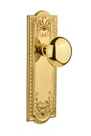 Nostalgic Warehouse Meadows Plate With New York Knob, 1-DUMMY, Unlacquered Brass. Fixed Price $65.49.