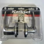 Kwikset Delta Lever Satin Chrome Keyed Entry Door 405DL New. Fixed Price $24.95.