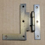 Nos Pair Vintage Acorn 3" H-l Hl Cabinet Offset Hinges. Fixed Price $12.99.