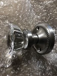 New!!nostalgic Warehouse Crystal Solid Brass Privacy Door Knob Set "ships Free". Fixed Price $129.00.