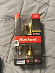 Kwikset 740CN-3-SMT-CP-K4 Cameron Entry Knob Lockset Gold Polish Smartkey. Fixed Price $19.58.