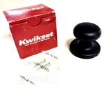 Kwikset Iron Black Matte Hancock Dummy Knob Handle 788H 514KI 97880-566 Display. Fixed Price $7.99.