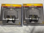 2X Brinks Heavy Duty Commercial Keyed Entry Lever Satin Chrome Alike. Fixed Price $88.00.