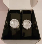 Grandeur Cirver Dd Na Circulaire Solid Brass Rose Door Knob - Nickel Please Read. Fixed Price $56.00.