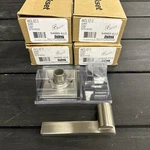(4) Kwikset Casey Dummy Lever Satin. Pickle 94880-612. Fixed Price $36.90.
