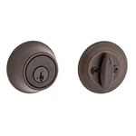 Kwikset Microban Single Cylinder Deadbolt Venetian Bronze Smartkey Security Lock. Fixed Price $19.95.