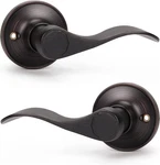 Dummy Door Handle Lever Oil Rubbed Bronze Left Right Closet Hallway No Lock. Fixed Price $30.23.