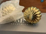 Omnia Solid Brass Custom Passage Rose Door Knob Set, 405/60 Ornate. Fixed Price $72.99.