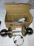 Copper Creek EK2030BC Egg Knob, Privacy Bed Bath Door Silver. Fixed Price $12.75.