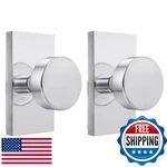 Newlaking Polished Chrome Zinc Alloy Dummy Door Knobs, Round Non-locking 2-PACK. Fixed Price $98.66.