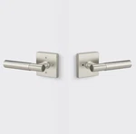 Sure-loc Hardware Aspra Square Privacy Rosette Smooth Grip Satin Nickel. Fixed Price $49.99.
